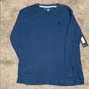 Beverly Hills Polo Club Blue Long Tee Shirt